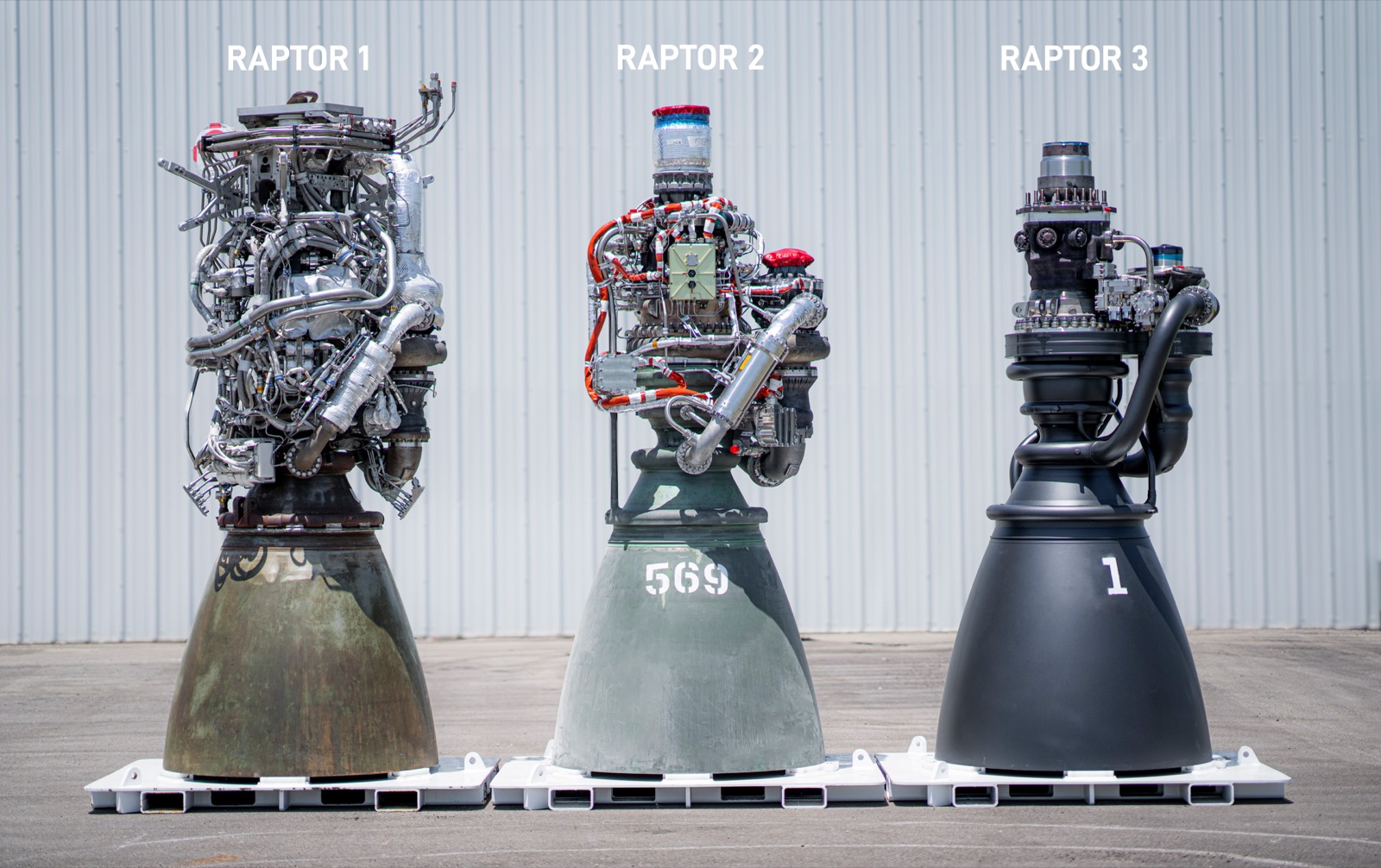 SpaceX Raptor Engines